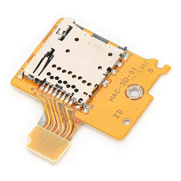 Yunir Micro Memory Card Slot Board Durable use Memory Card Reader Pin Slot for Switch NS Console 